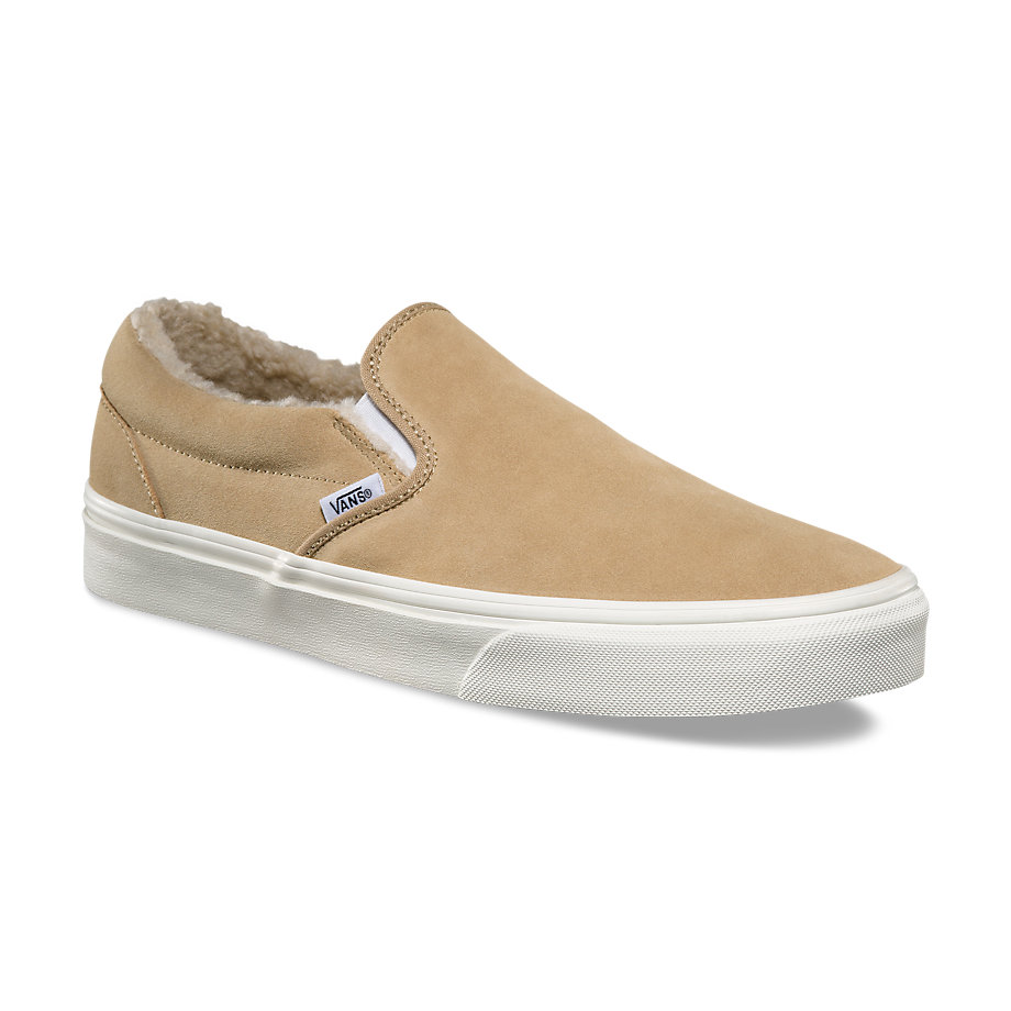 Suede Fleece Vans Classic Slip-on