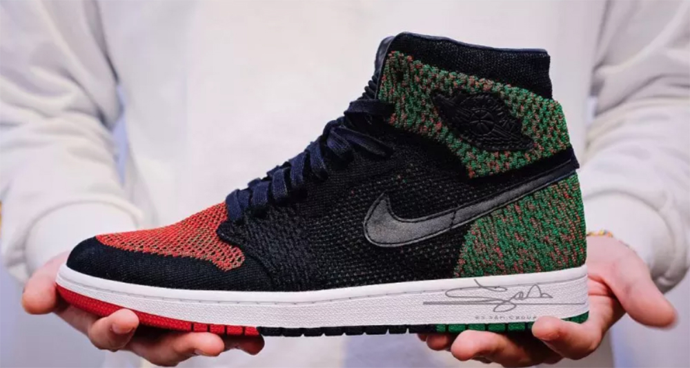 Air Jordan 1 Flyknit "BHM"