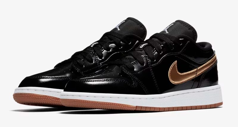 Air Jordan 1 Low GG Black/Gold