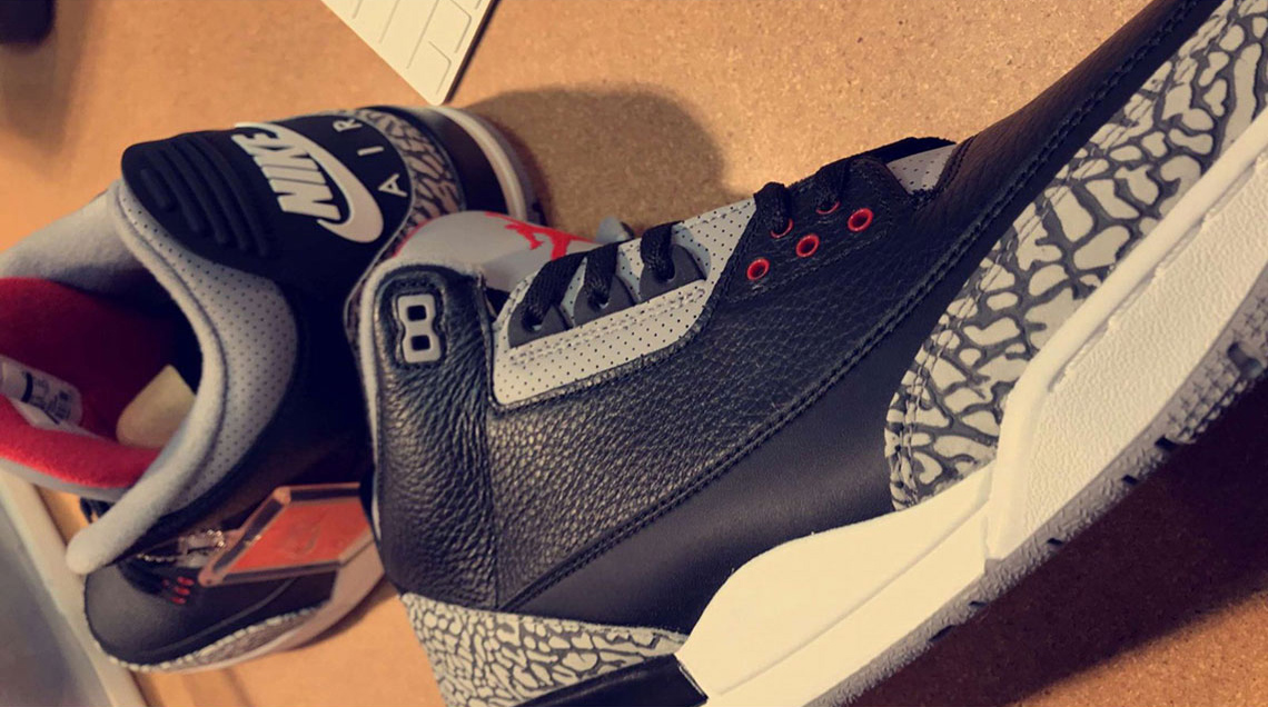 Air Jordan 3 "Black Cement"