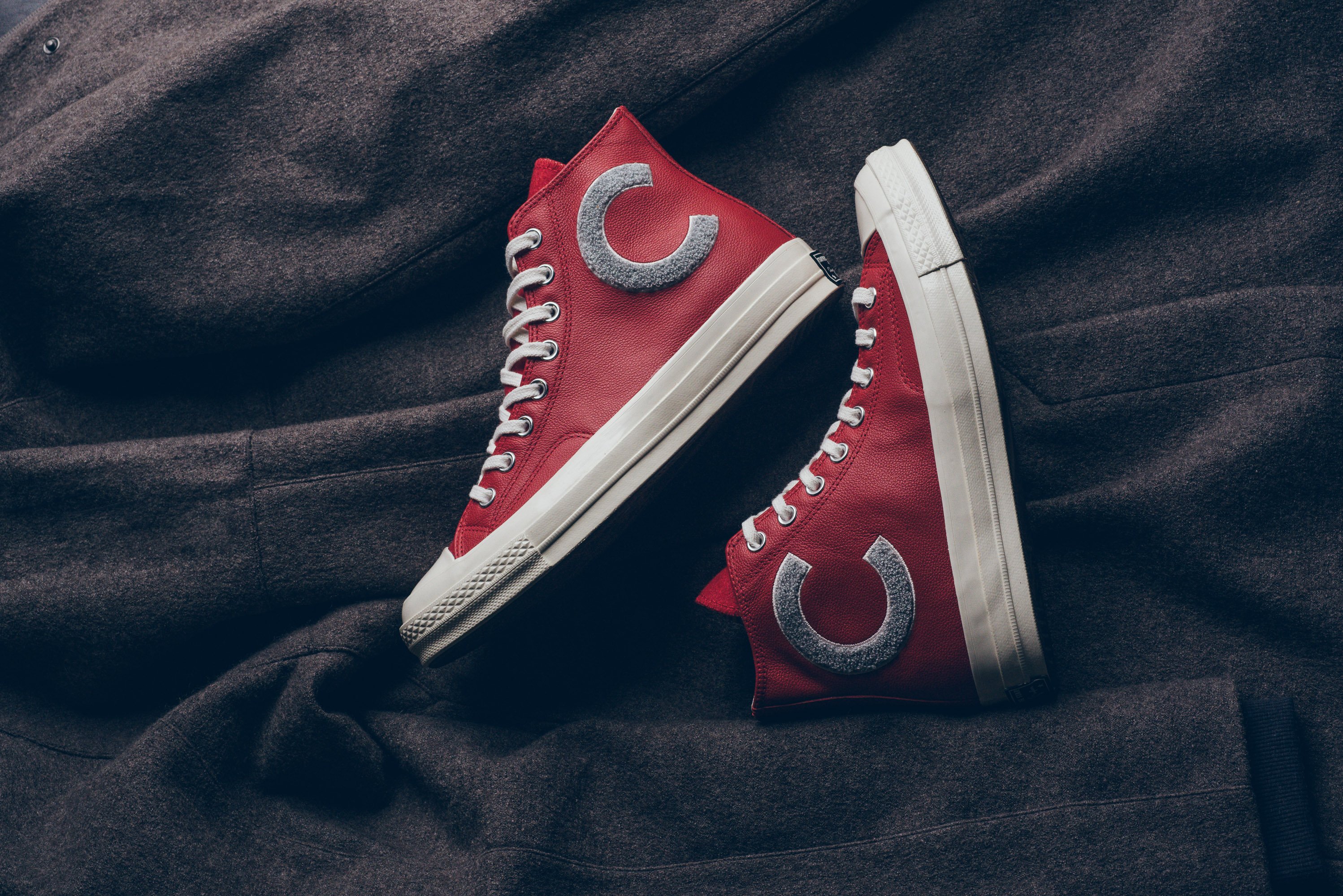 Converse CTAS '70 High Enamel Red/Wolf Grey