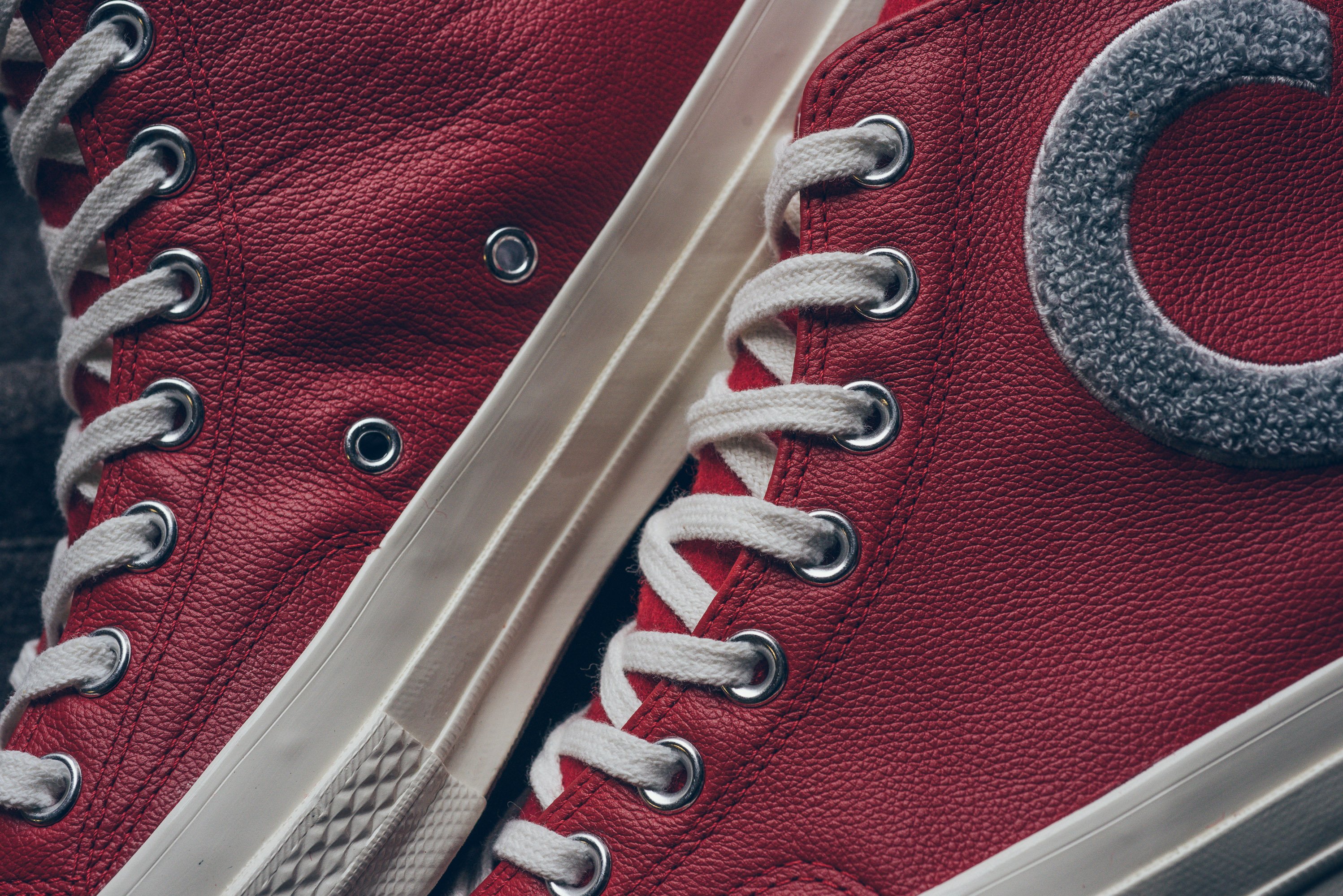 Converse CTAS '70 High Enamel Red/Wolf Grey