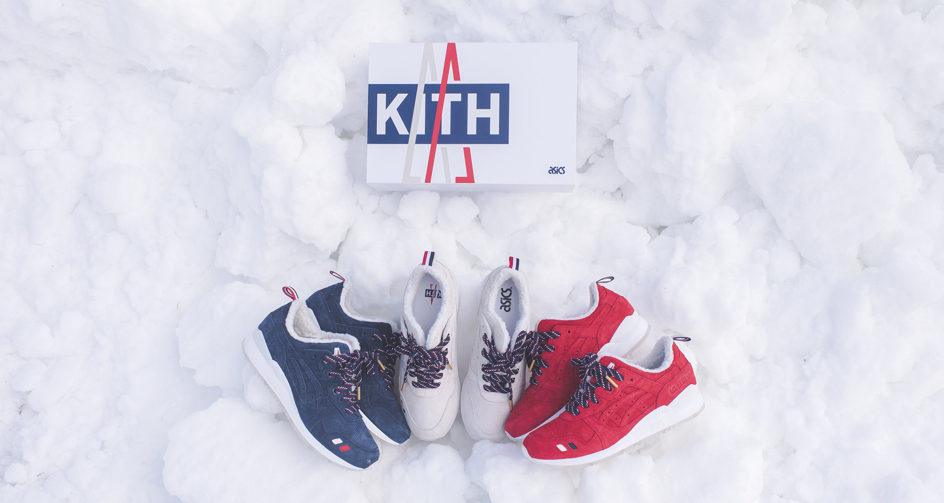 KITH x Moncler x ASICS Gel Lyte III Collection