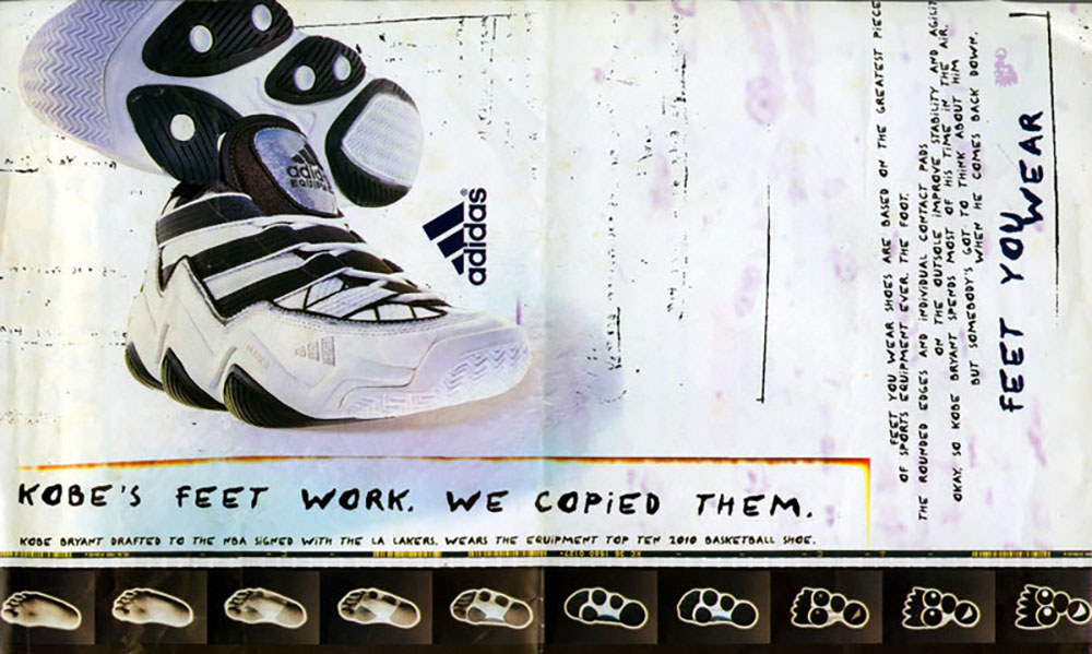 Adidas Feet You Wear Advertisement featuring Adidas Top Ten 2010