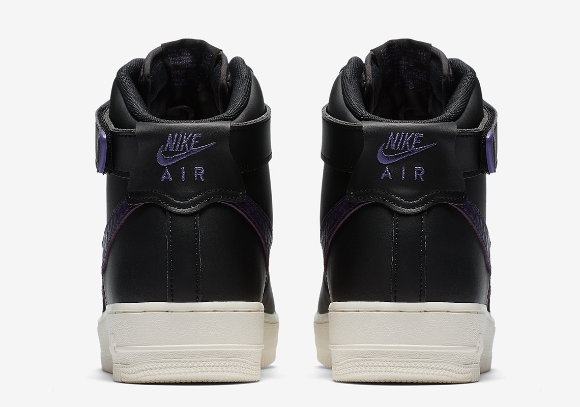 Nike Air Force 1 High Black/Purple