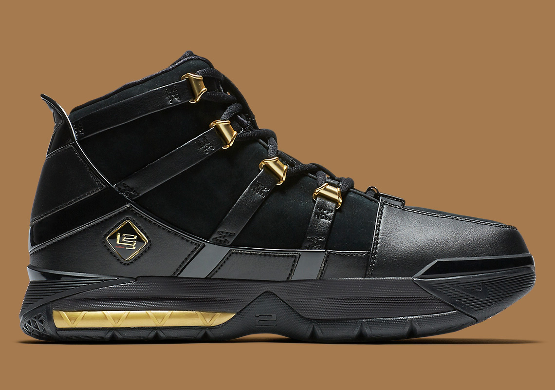 Nike LeBron 3 Black/Gold