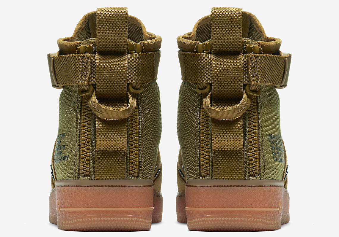 Nike SF-AF1 Mid Olive/Gum