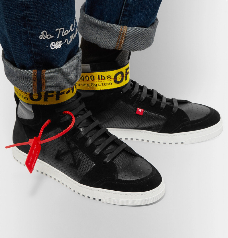 OFF-WHITE High-Top Sneakers