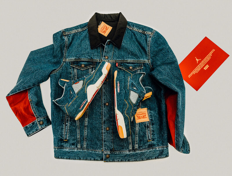 Levi's x Air Jordan 4