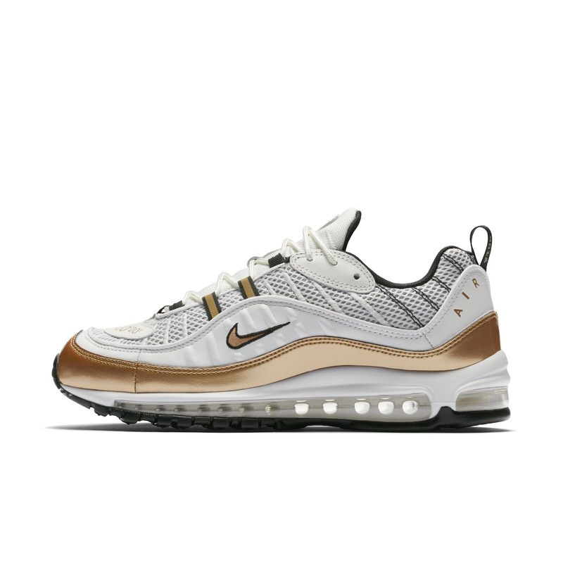 Nike Air Max 98 UK White/Gold