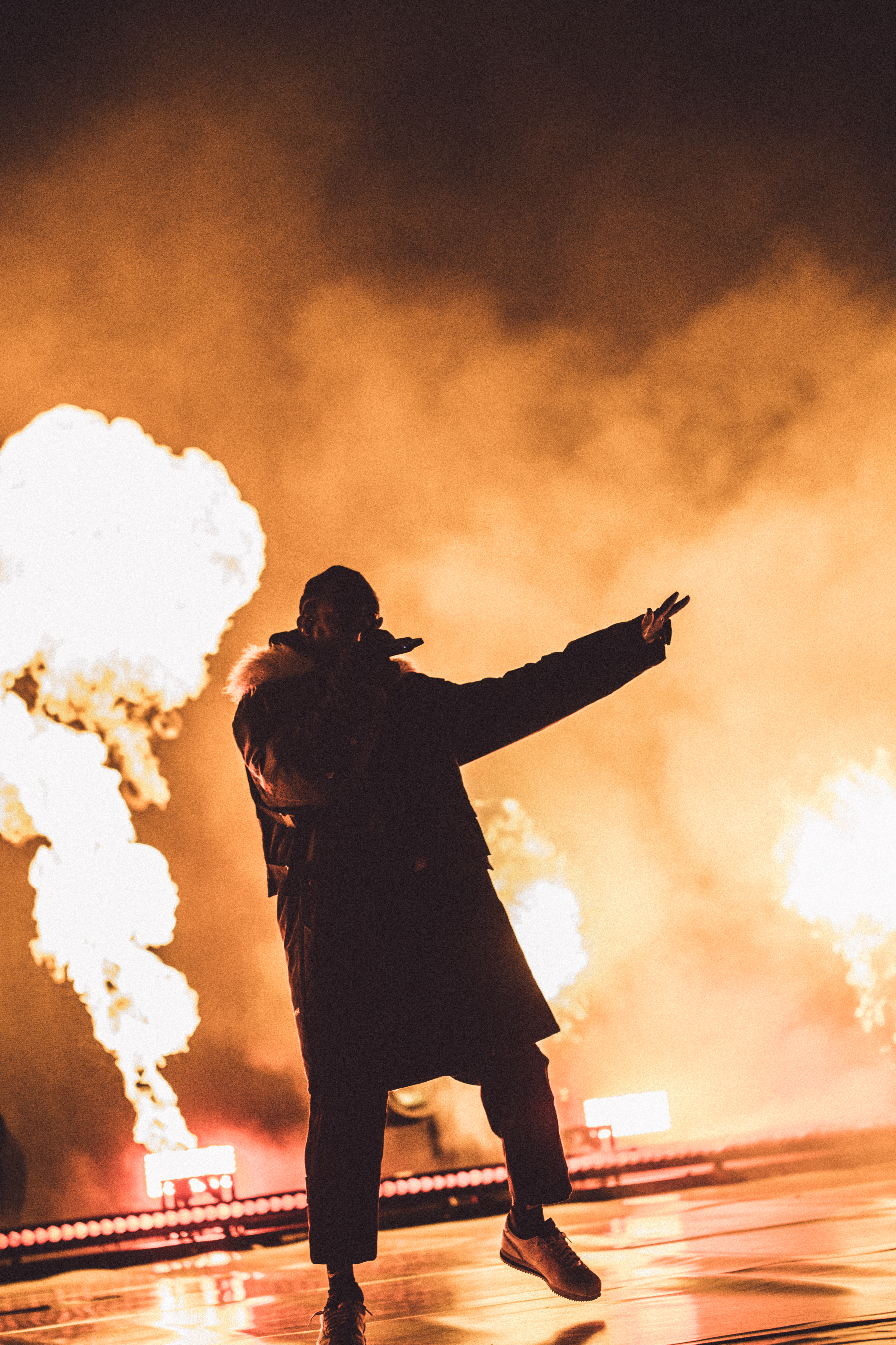 Kendrick Lamar in Nike Cortez Kenny 1