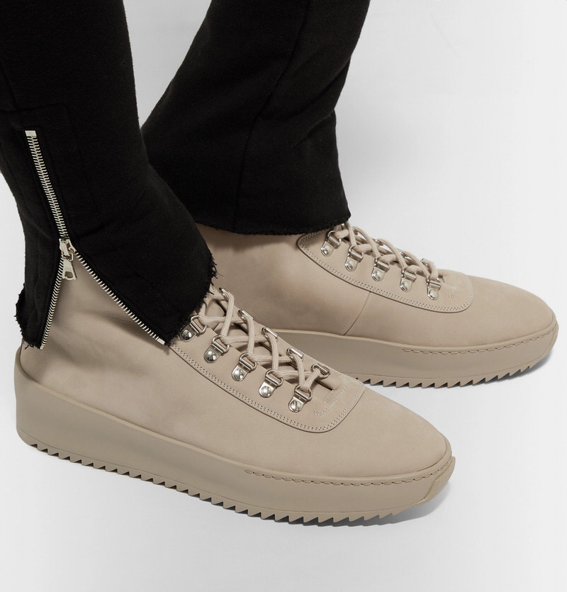 Fear of God Nubuck High-Top Sneakers