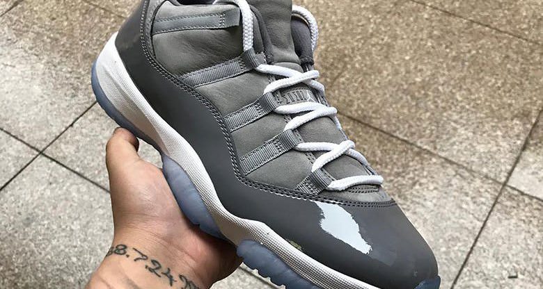 Air Jordan 11 Cool Grey Low