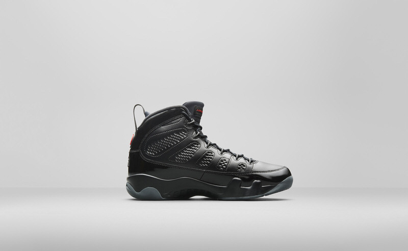 Air Jordan 9 Black/University Red