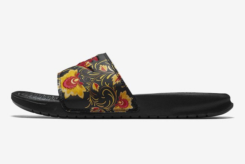 Nike Benassi Slide "Russian Floral" Pack 