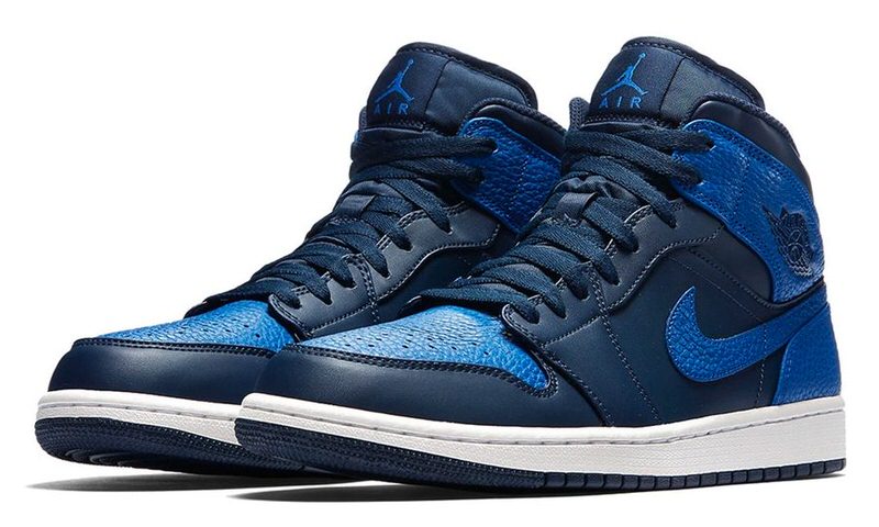 Air Jordan 1 Mid Royal/Obsidian