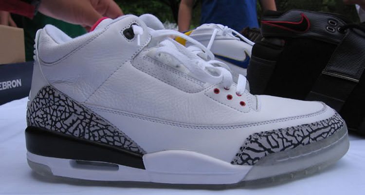 Air Jordan 3 "Clear Sole" Sample