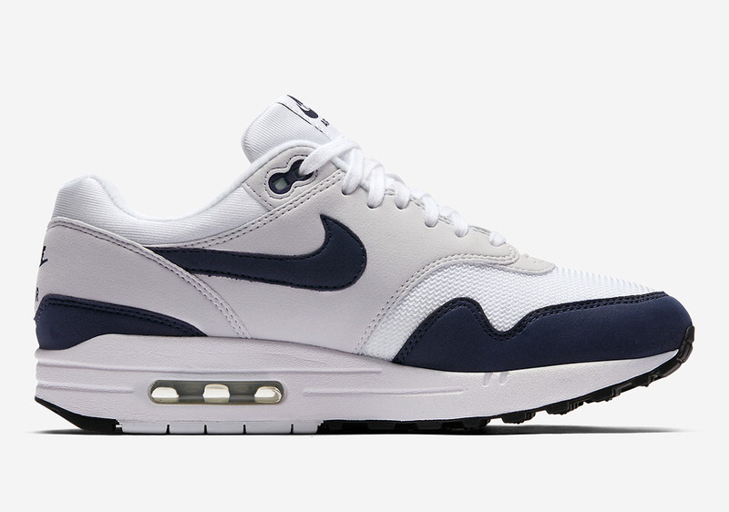 Nike Air Max 1 White/Obsidian