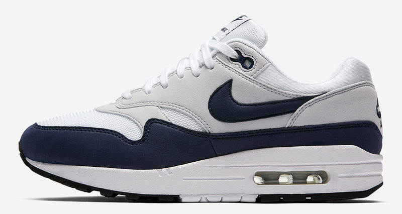 Nike Air Max 1 White/Obsidian