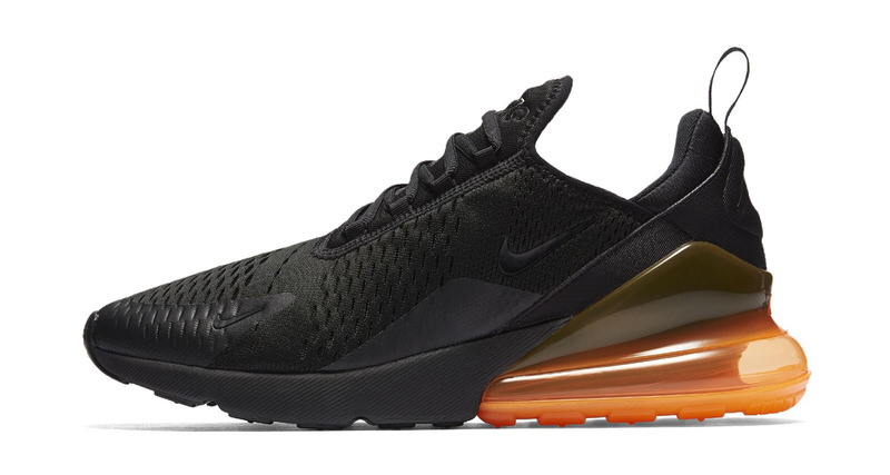 Nike Air Max 270 Black/Total Orange