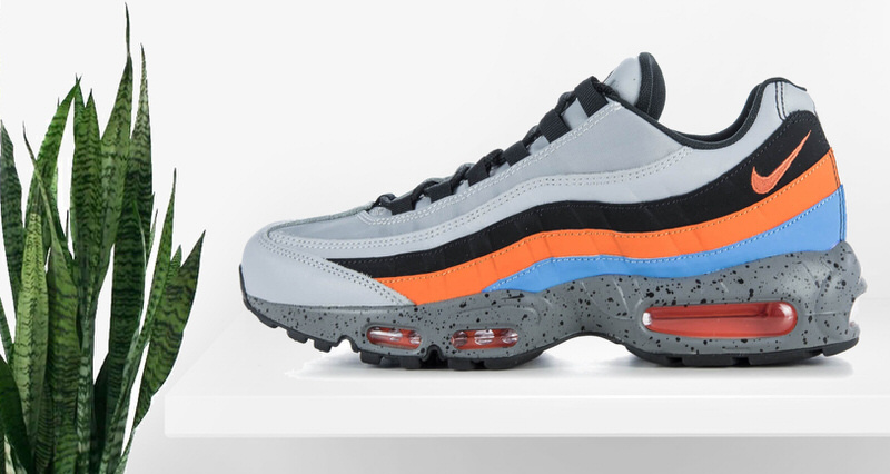 Nike Air Max 95 Wolf Grey/Safety Orange