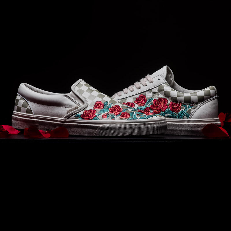  Vans Classic Slip DX “Rose Embroidery”