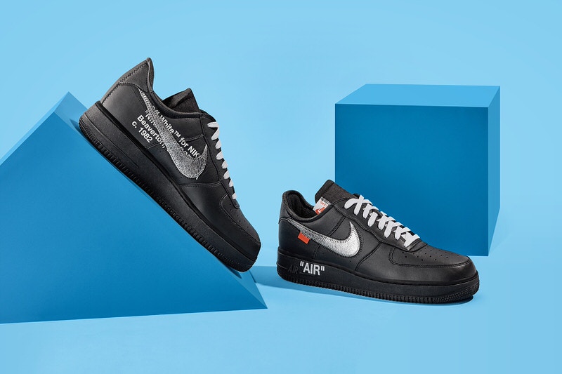 Virgil Abloh x Nike Air Force 1 MoMA