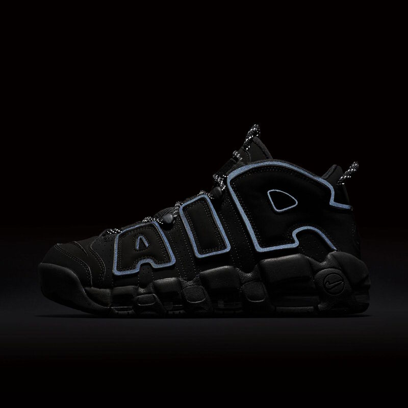 Nike Air More Uptempo "Black Reflective"