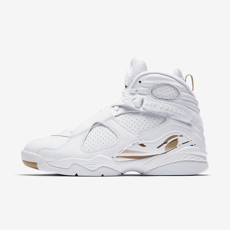 OVO x Air Jordan 8 "White" 