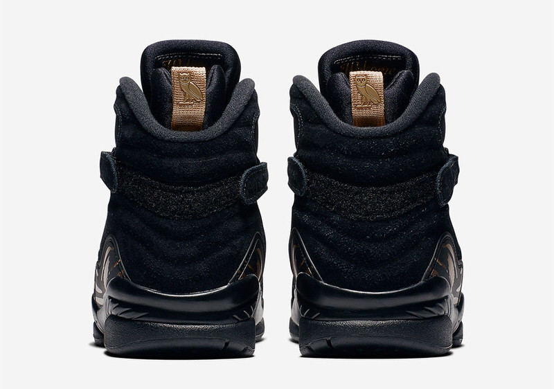 OVO x Air Jordan 8 "Black"