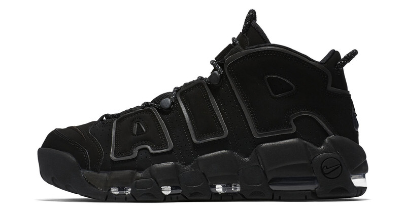 Nike Air More Uptempo "Black Reflective"