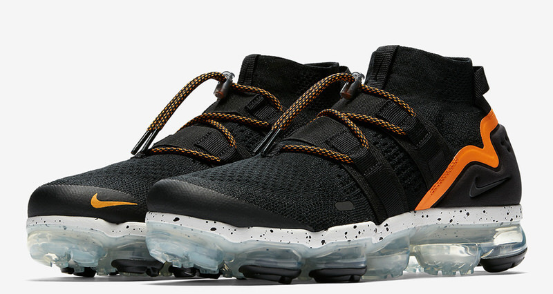 Nike Air VaporMax Utility Black/Orange Peel