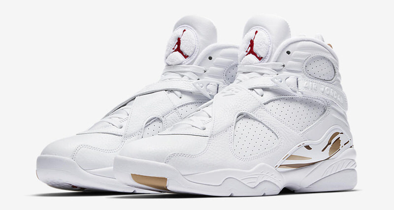 OVO x Air Jordan 8 "White"