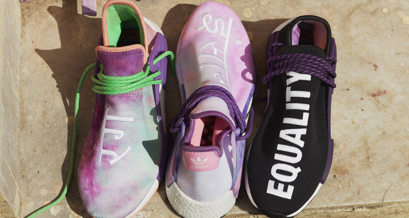 Pharrell x adidas Hu Holi "Powder Dye"