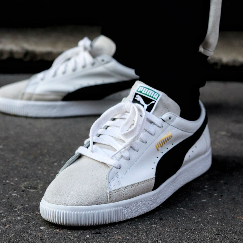 PUMA Basket White/Black