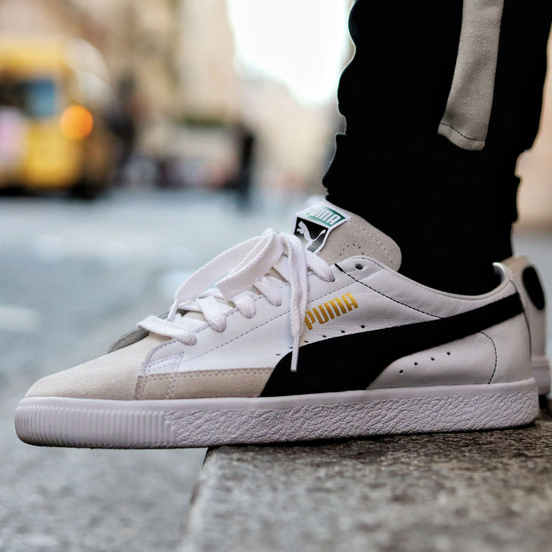 PUMA Basket White/Black