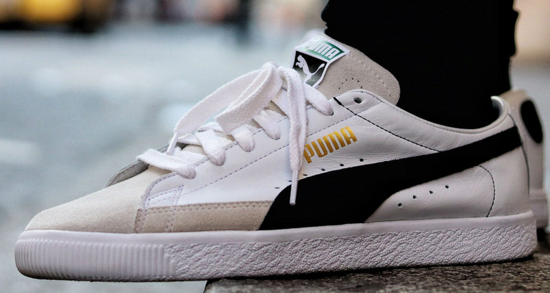 PUMA Basket White/Black