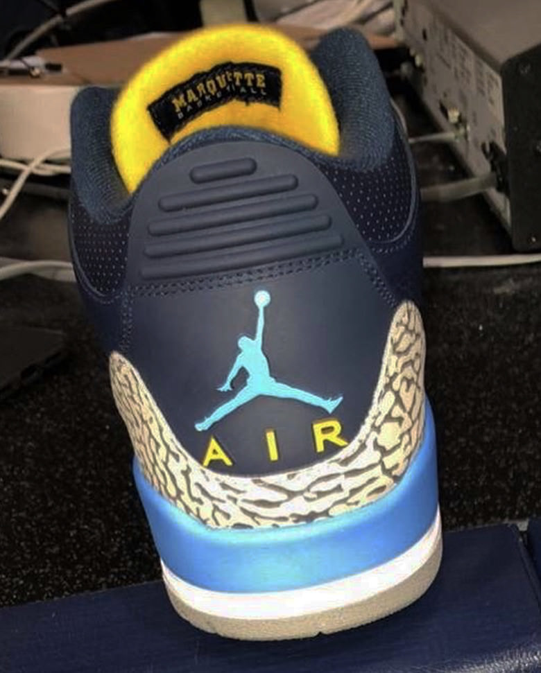 Air Jordan 3 "Marquette" PE