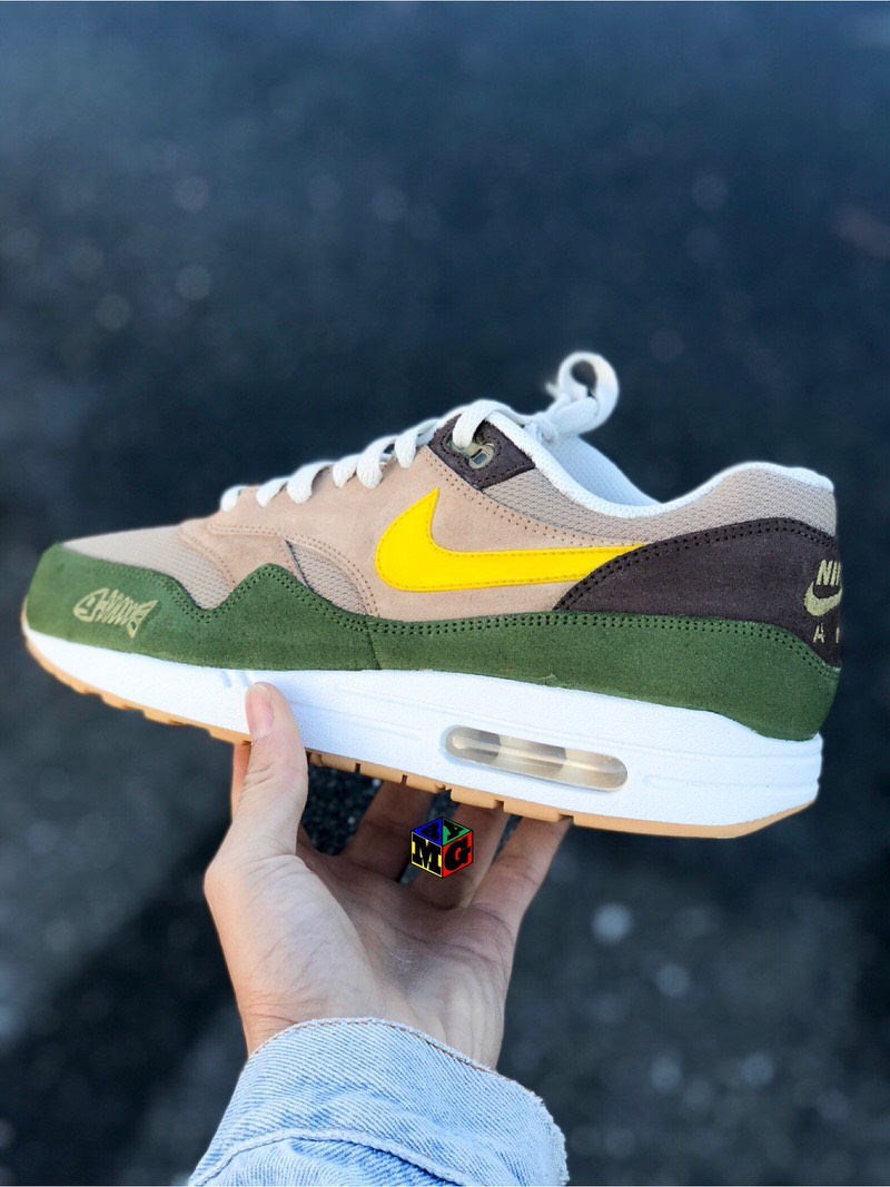 Nike Air Max 1 "Goldfish" Custom by Malcolm Garret