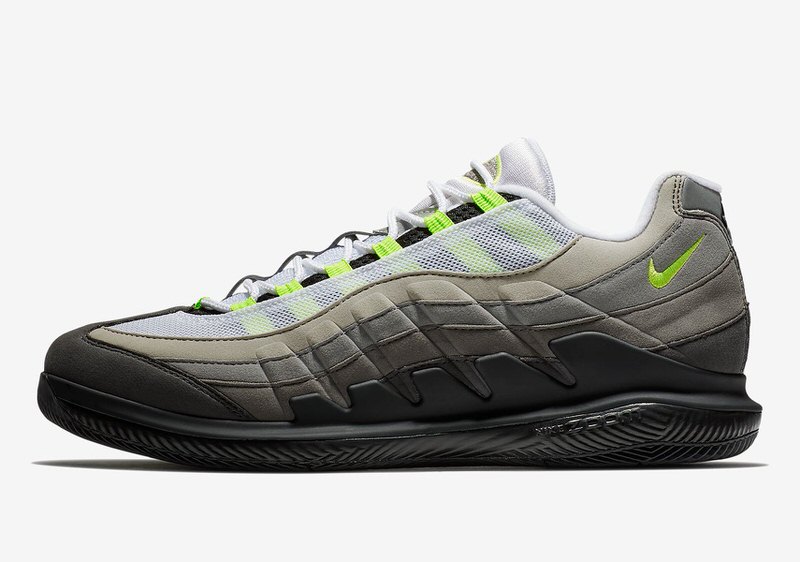 NikeCourt Vapor RF x Air Max 95 "Neon"