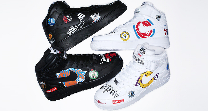 Supreme x NBA x Nike Air Force 1 Mid Pack