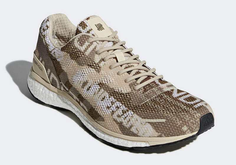 Undefeated x adidas adizero adios 3 Desert Camo