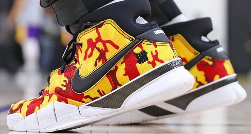 Undefeated x Nike Zoom Kobe Protro "Yellow Camo" PE