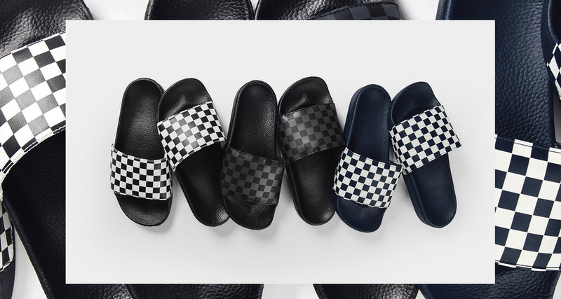 Vans "Checkerboard" Slides