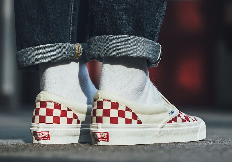 Vans OG Classic Slip-On "Red Checker"