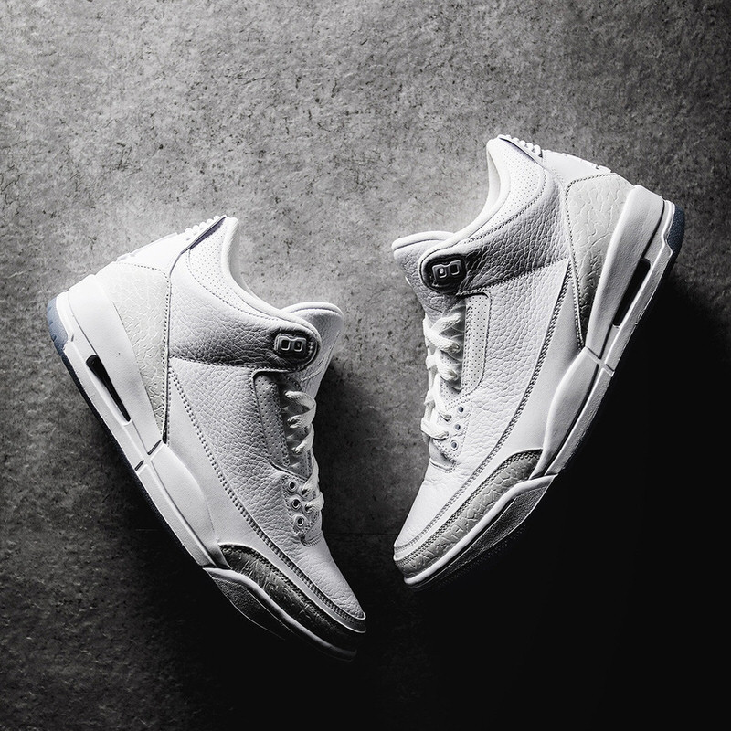 Air Jordan 3 "Pure White"