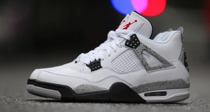 Air Jordan 4 "White Cement"