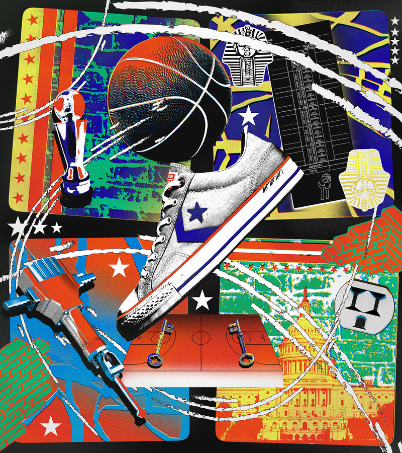 Wes Unseld's Converse Star Player Ox “Intangibles"