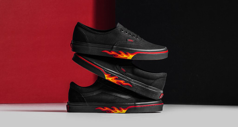 Vans "Flame Wall" Collection