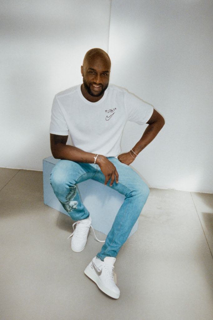 A plain white tee and light wash jeans with some AF1's makes it impossibly easy to look cool. The hardest part is deciding if those Forces are white or OFF-WHITE.